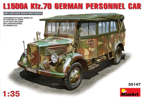 L1500A (Kfz.70) German Personnel Car