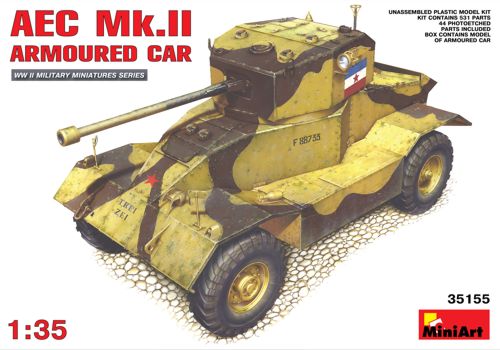 Miniart 1:35 - AEC Mk.II Armoured Car