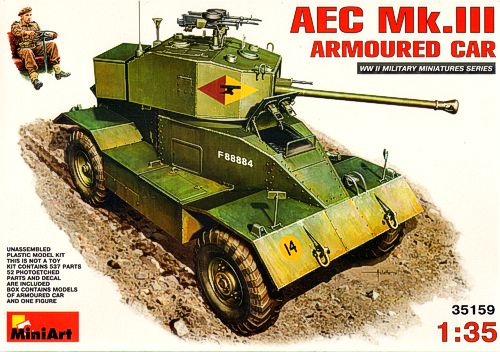 Miniart 1:35 - AEC Mk.III Armoured Car