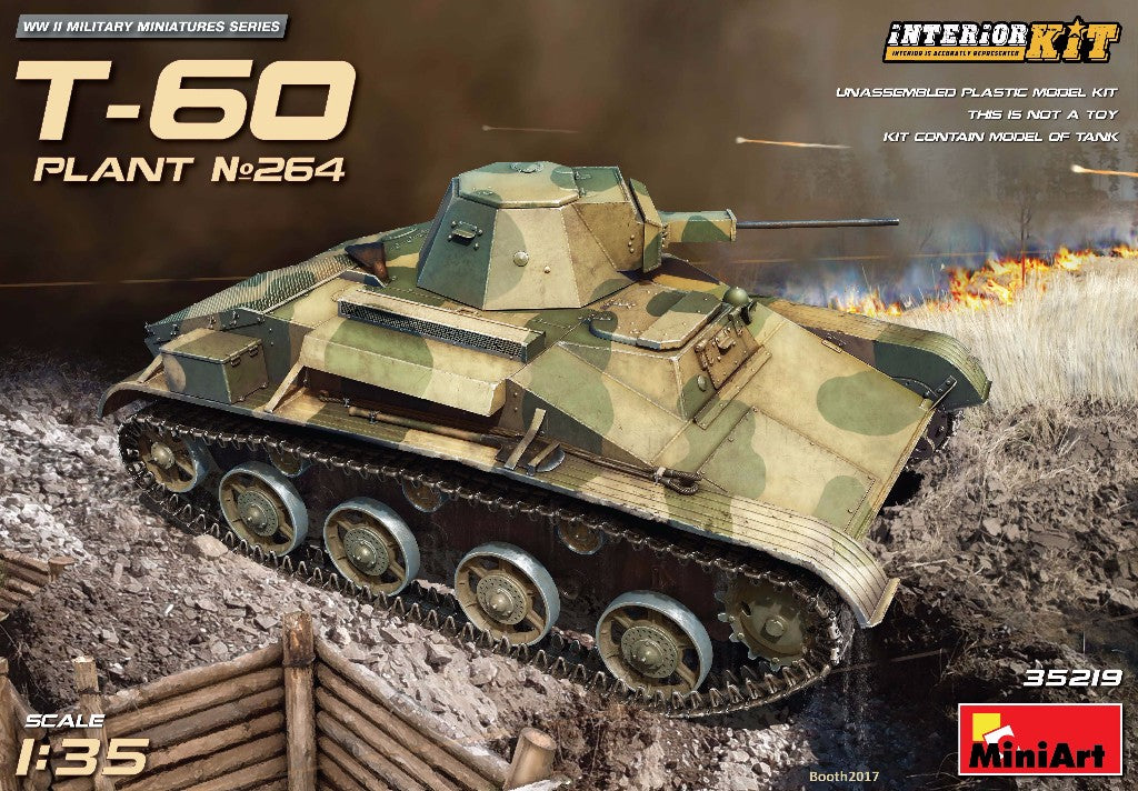 Miniart 1:35 - T-60 (Plant No. 264) Stalingrad w/ Interior