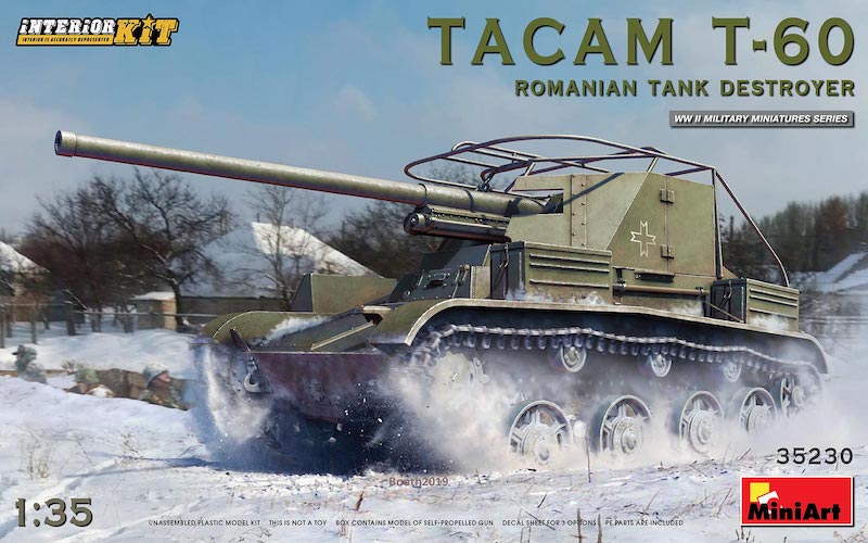 Miniart 1:35 - Tacam T-60 Romanian TD (Interior Kit)