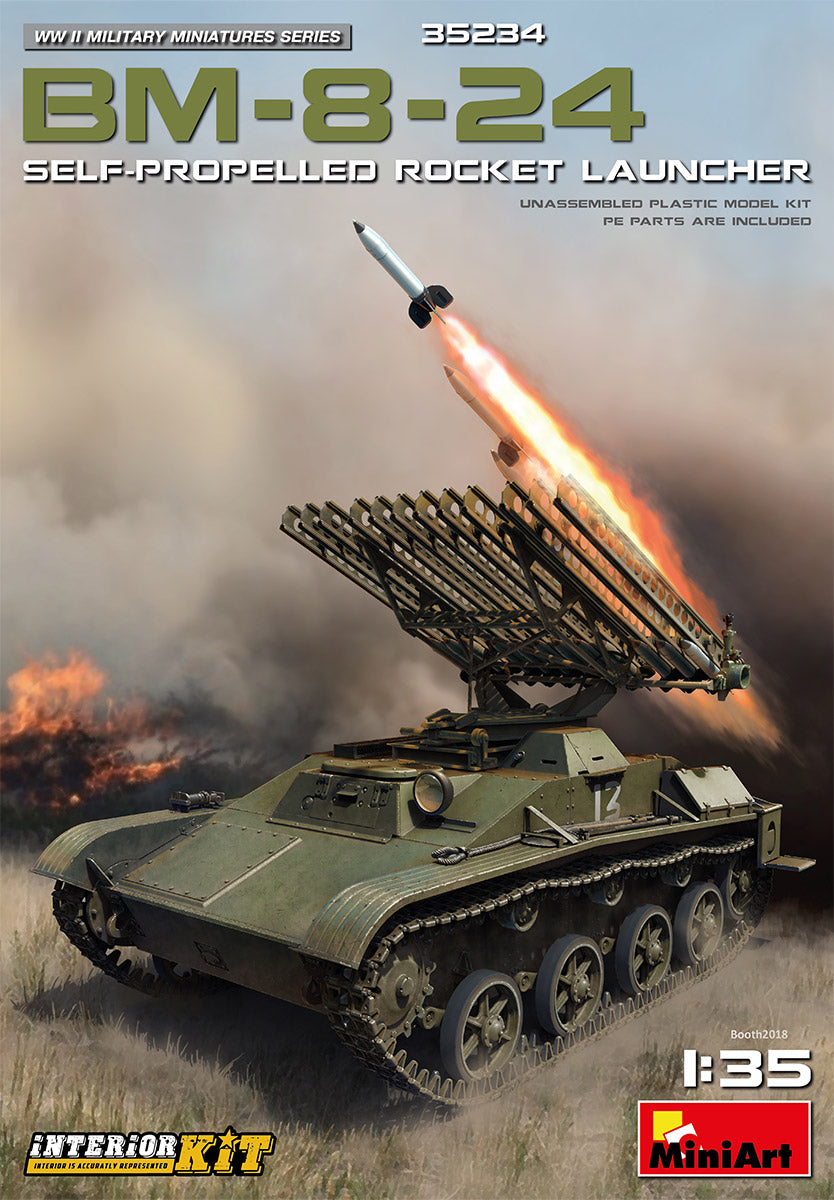 Miniart 1:35 - BM-8-24 Rocket Launcher (Interior Kit)