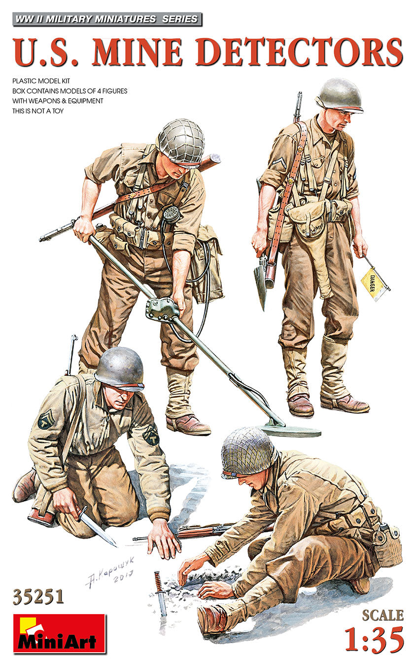 Miniart 1:35 - US Mine Detectors