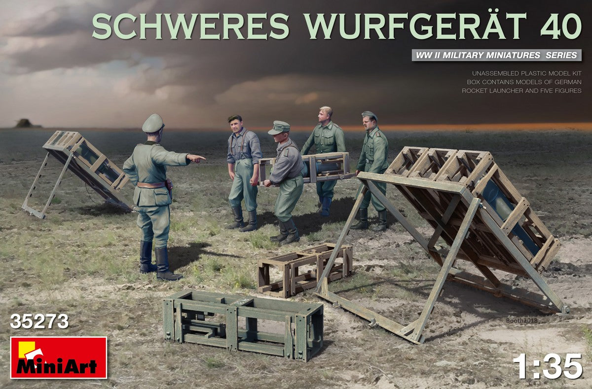 Miniart 1:35 - Schweres Wurfgerat 40