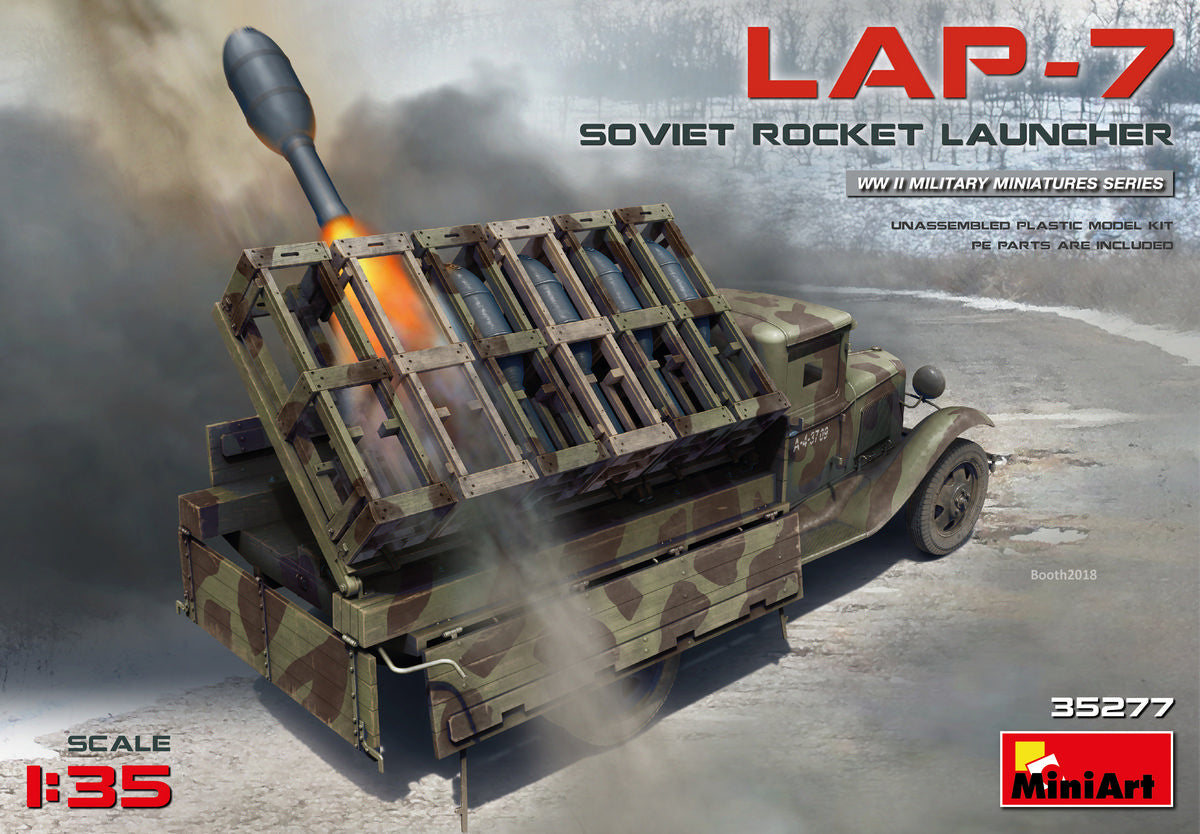 Soviet LAP-7 rocket launcher lorry