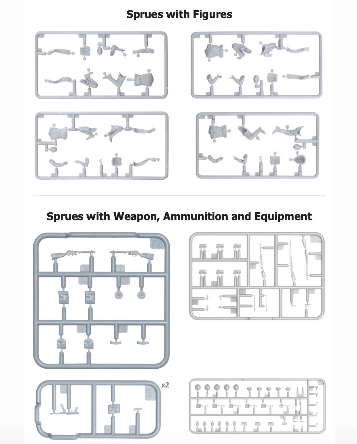 SOVIET INFANTRY TANK RIDERS SET 2