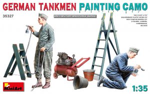 Miniart 1:35 - German Tankmen, Painting Camo