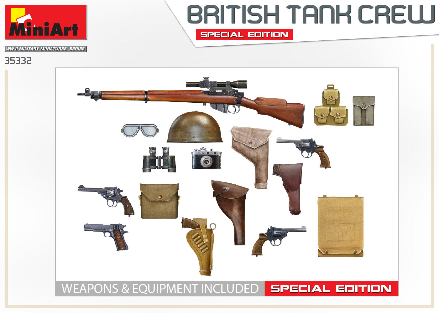 MiniArt British Tank Crew (WWII) SPECIAL EDITION