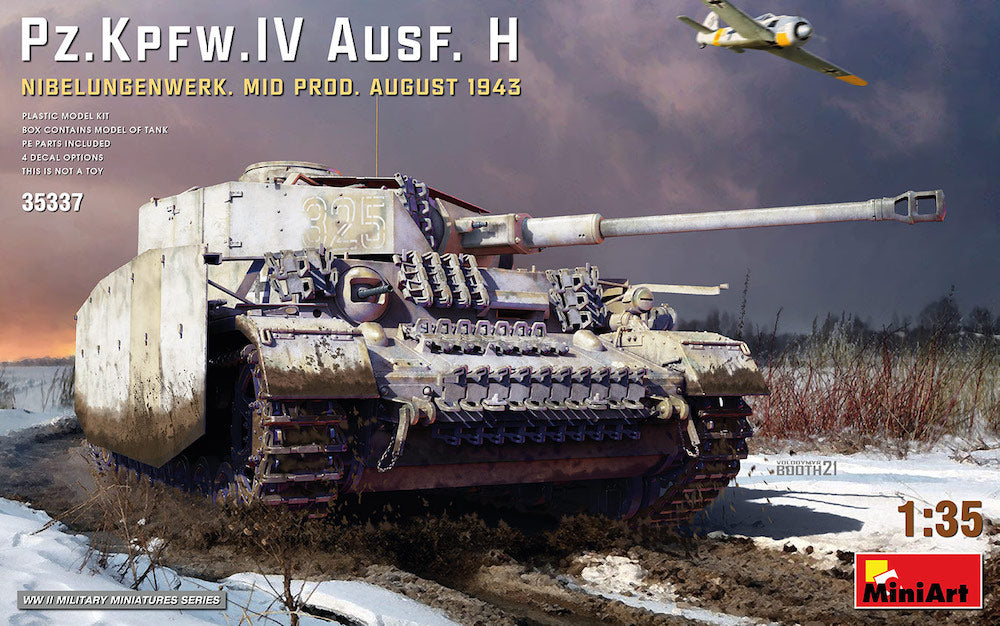 Miniart 1:35 - Pz.Kpfw.IV Ausf H Nibelungenwork Mid Prod