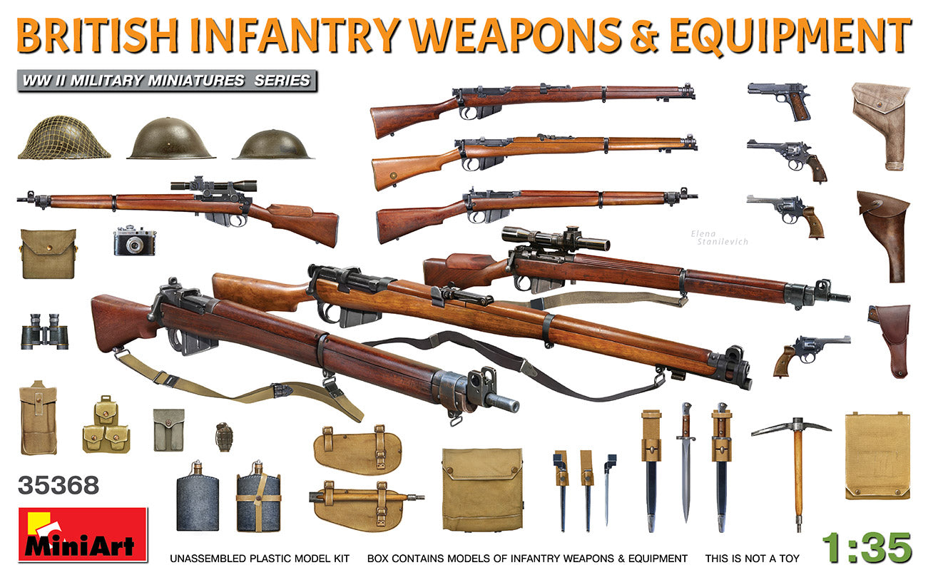 Miniart 1:35 - British Infantry Weapons & Equipment