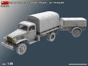 G7107 1.5T 4x4 Cargo Truck & Trailer