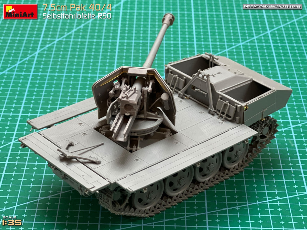 7.5cm Pak 40/4 auf gep. Selbstfahrlafette RSO