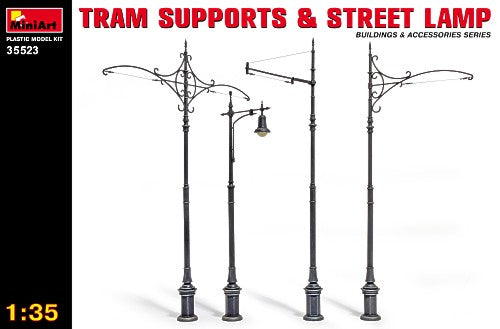 Miniart 1:35 - Tram Supports & Street Lamps