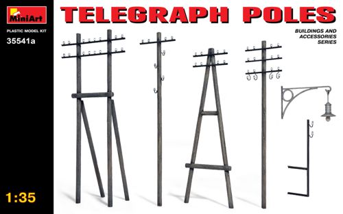 Miniart 1:35 - Telgraph Poles ***Updated Set***