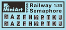 MiniArt Railway Signal/Semaphore - MT35566