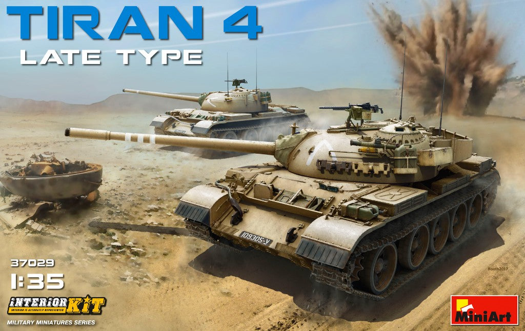 Miniart 1:35 - Tiran 4 Late Type. Interior Kit