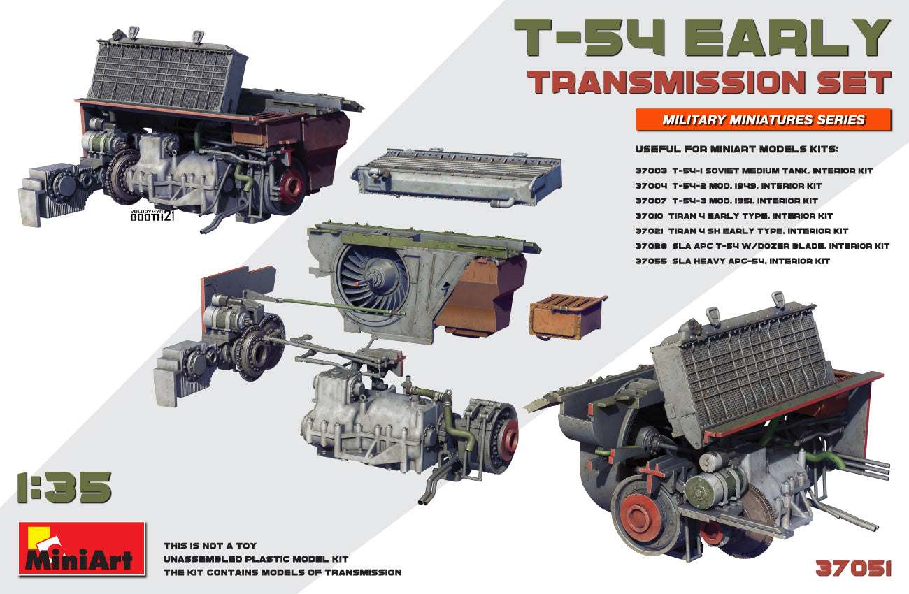 Miniart 1:35 - T-54 Early Transmission Set
