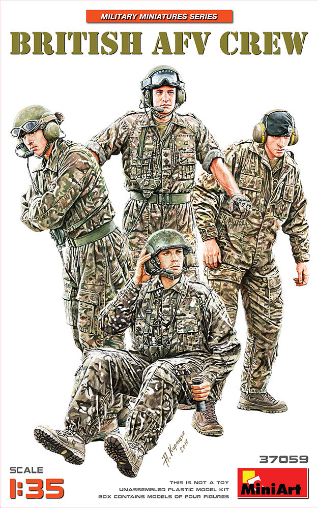 Modern BRITISH AFV CREW