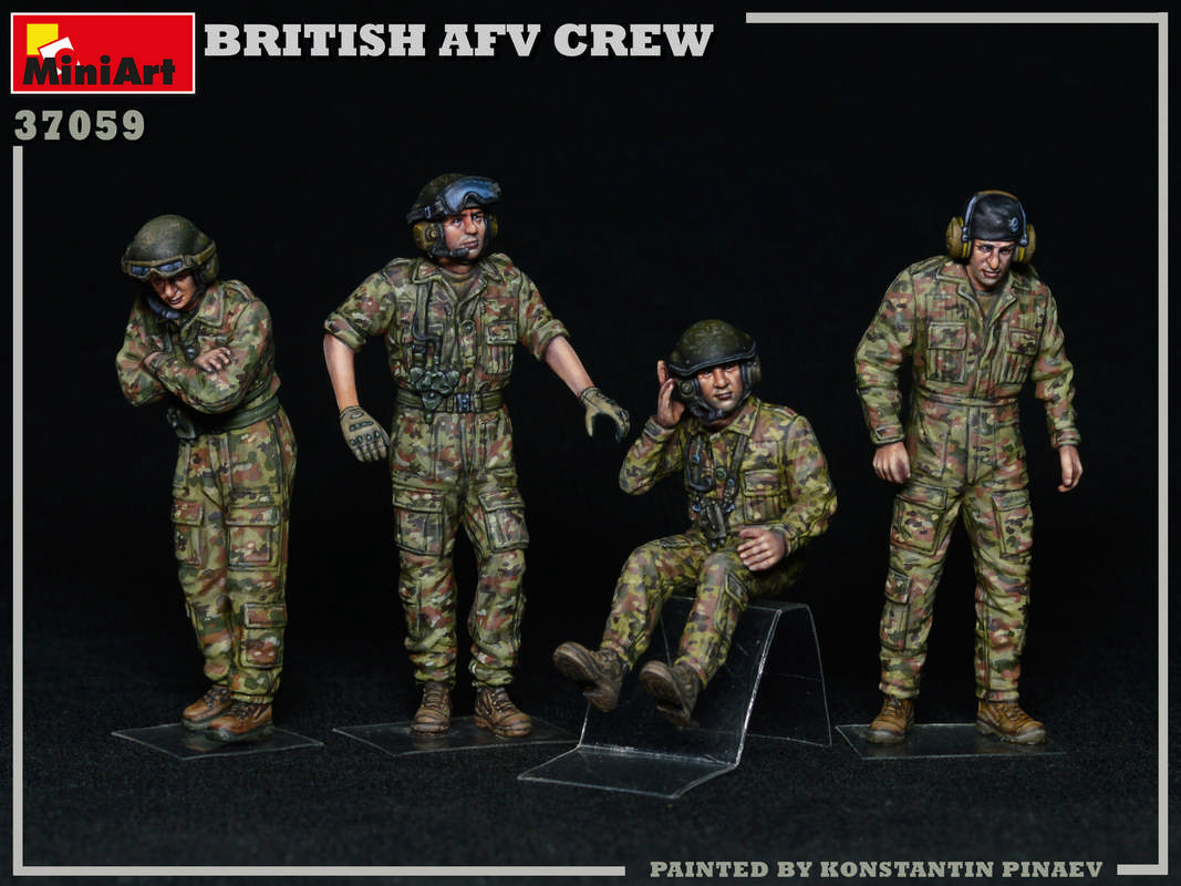 Modern BRITISH AFV CREW