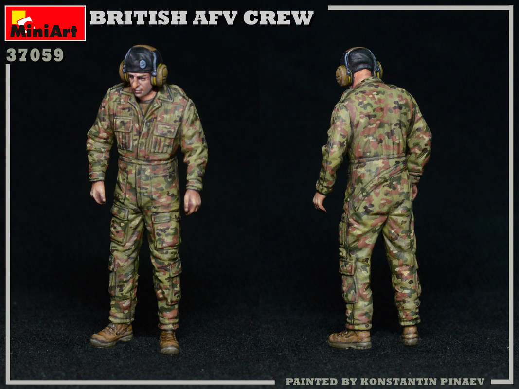 Modern BRITISH AFV CREW