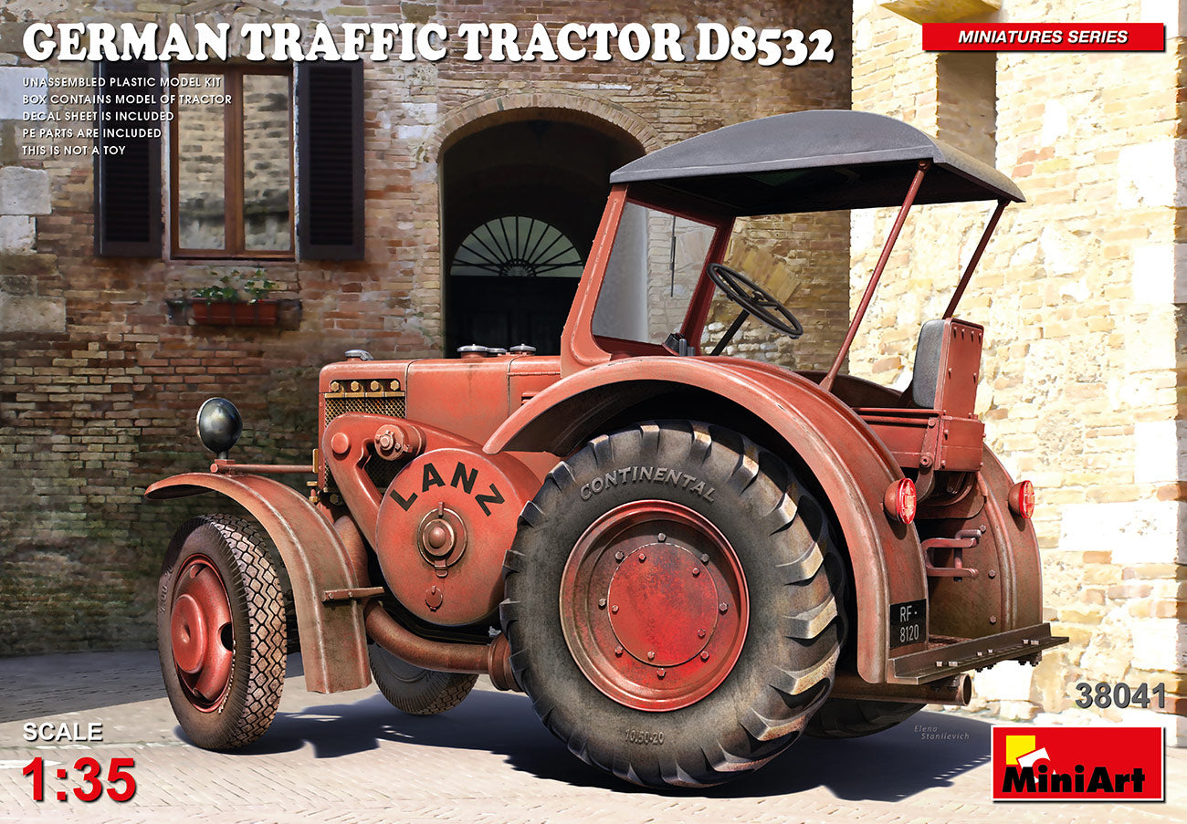 Miniart 1:35 - German Traffic Tractor D8532