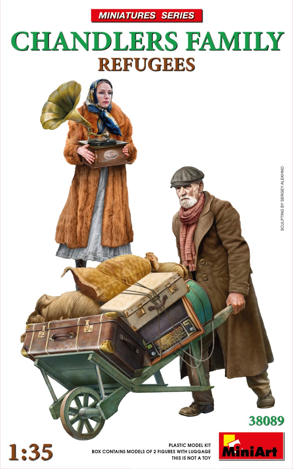 Miniart 1:35 - Refugees, Chandlers Family