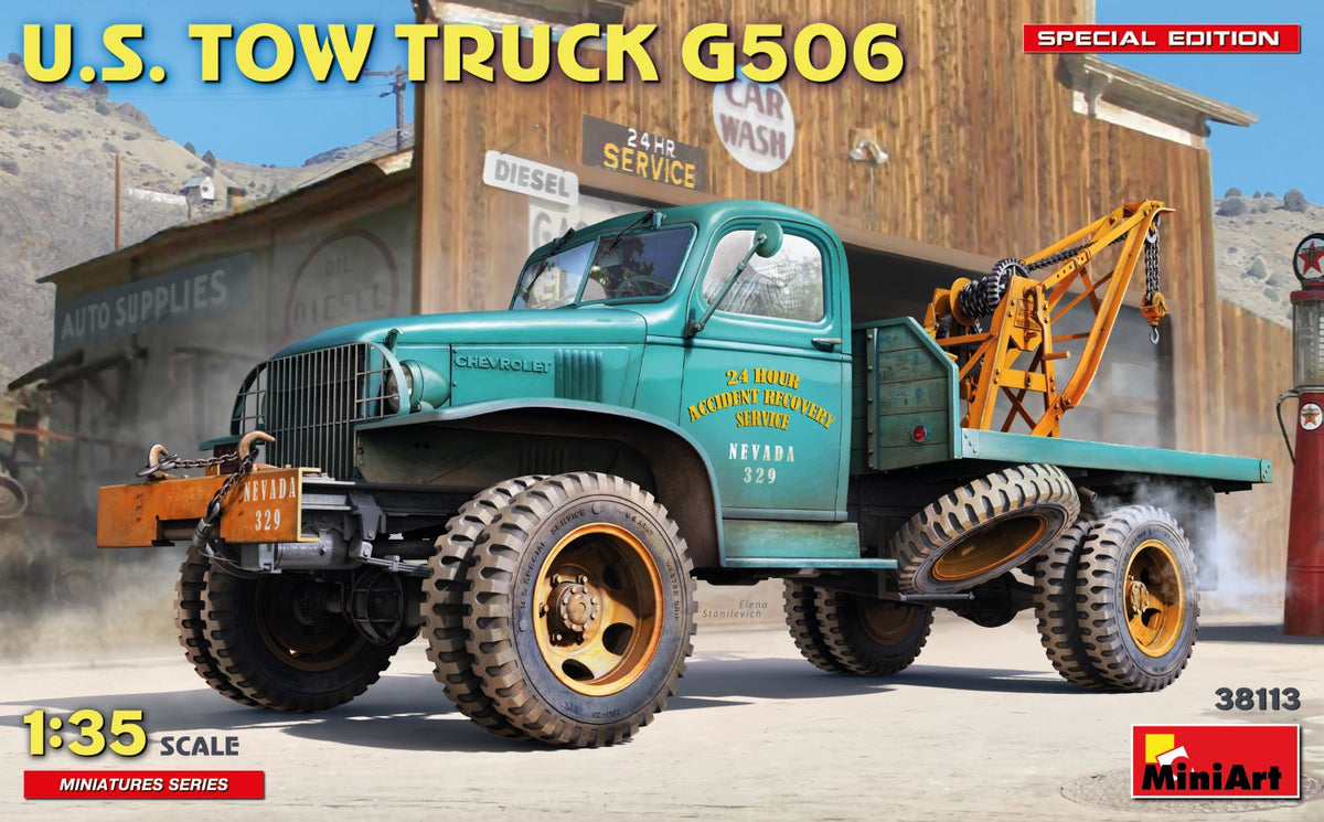 U.S. TOW TRUCK G506. SPECIAL EDITION