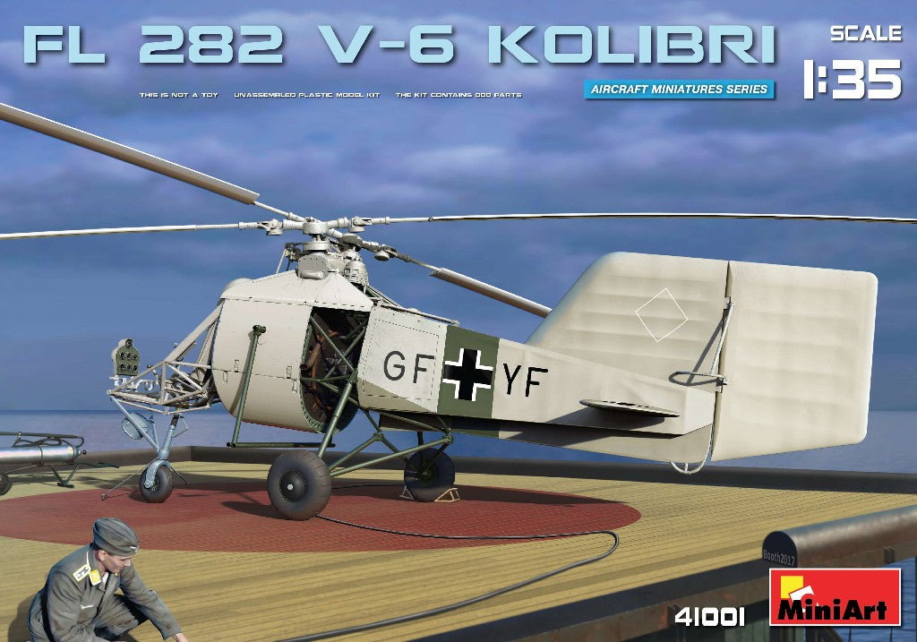 Miniart 1:35 - Fl 282 V-6 Kolibri Helicopter