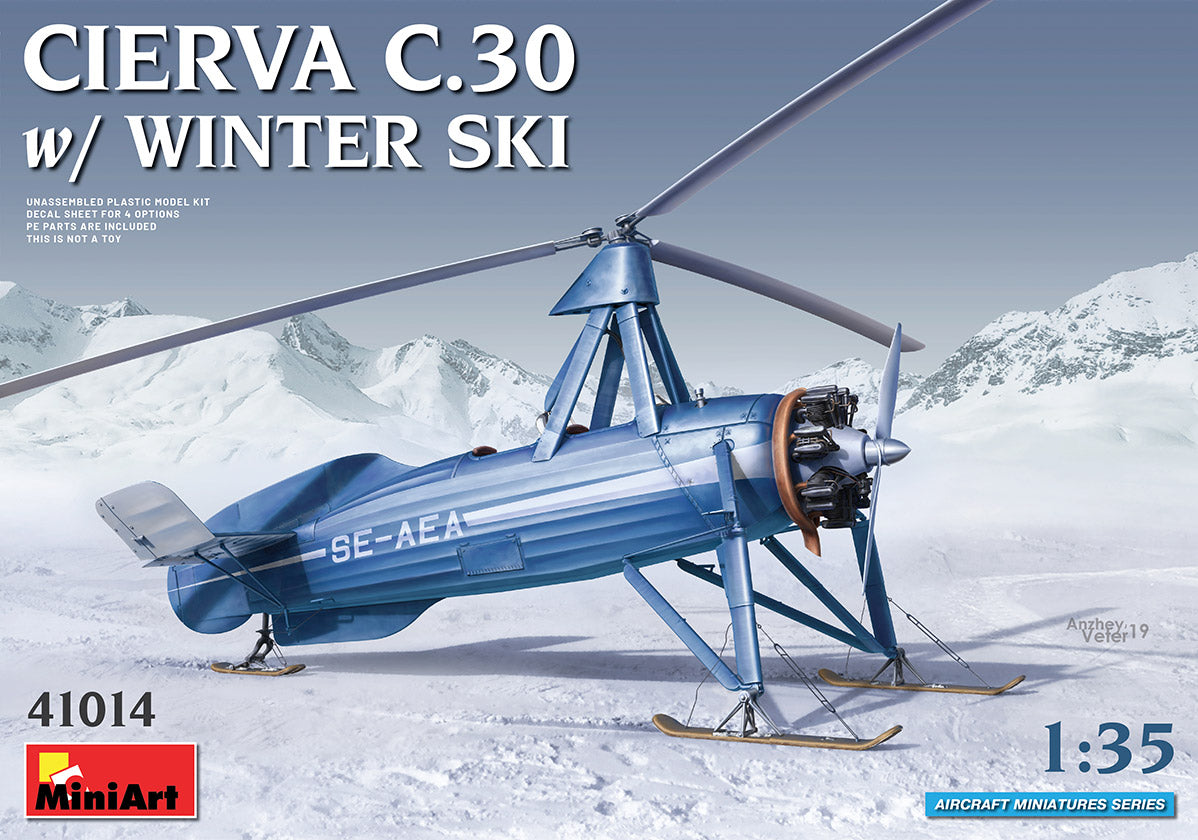 Miniart 1:35 - Cierva C.30 with Winter Ski