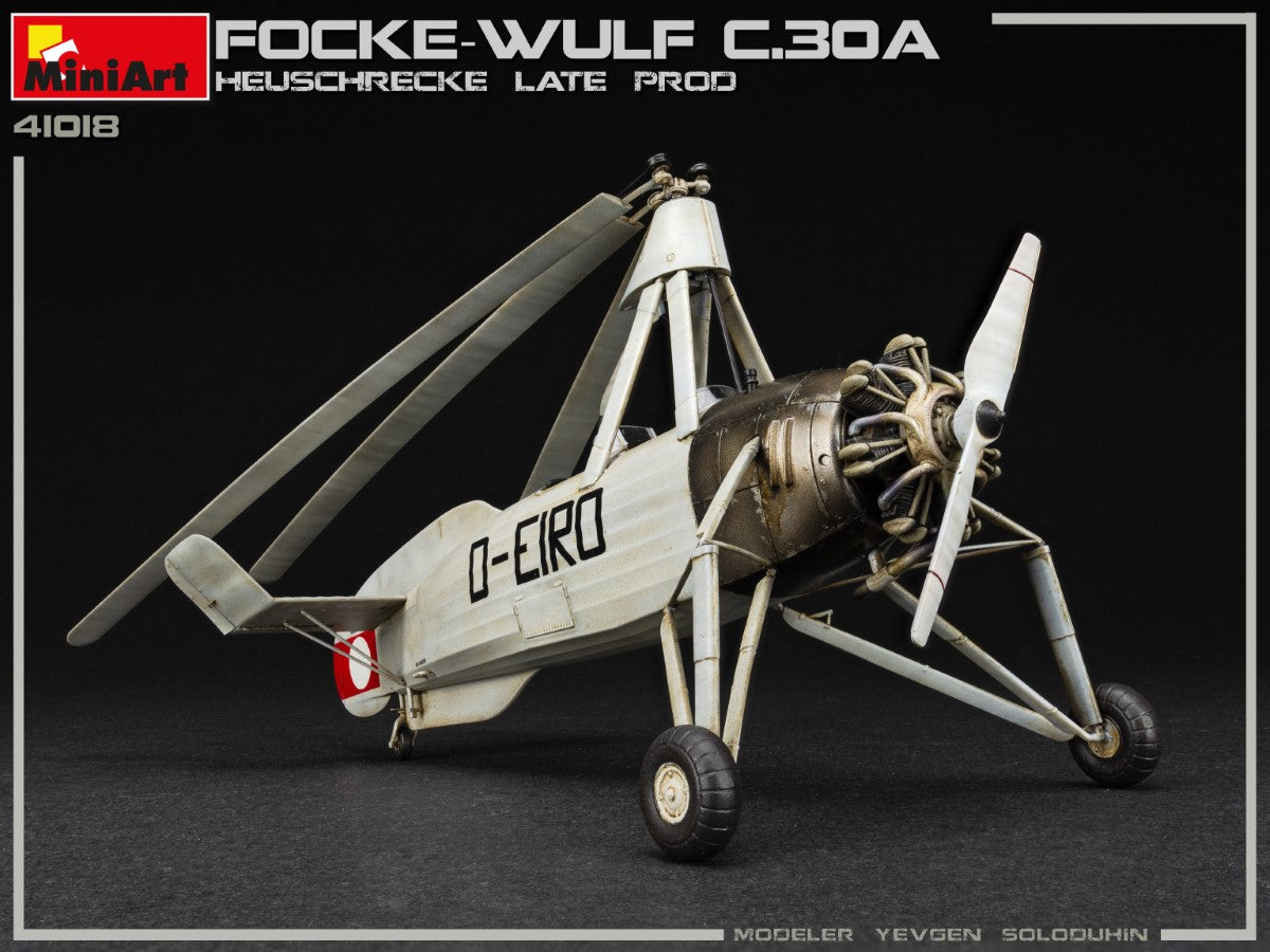 FOCKE-WULF FW C.30A HEUSCHRECKE. LATE PRODUCTION VERSION