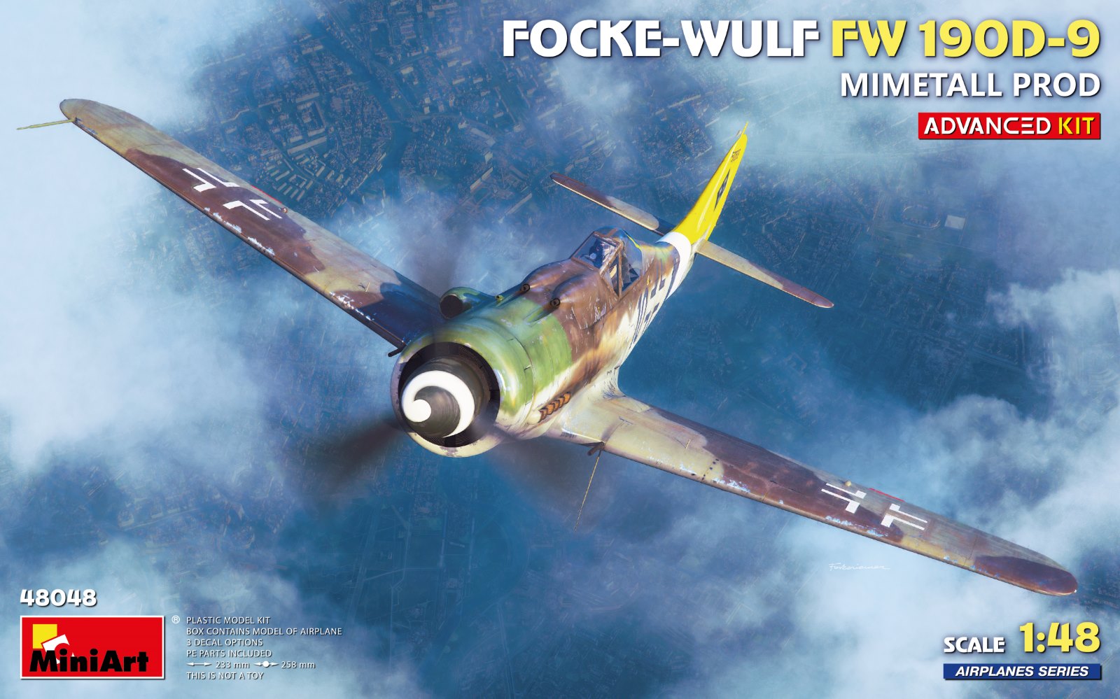 MiniArt Focke-Wulf Fw-190D-9. Mimetall Prod. Advanced Kit MT48048