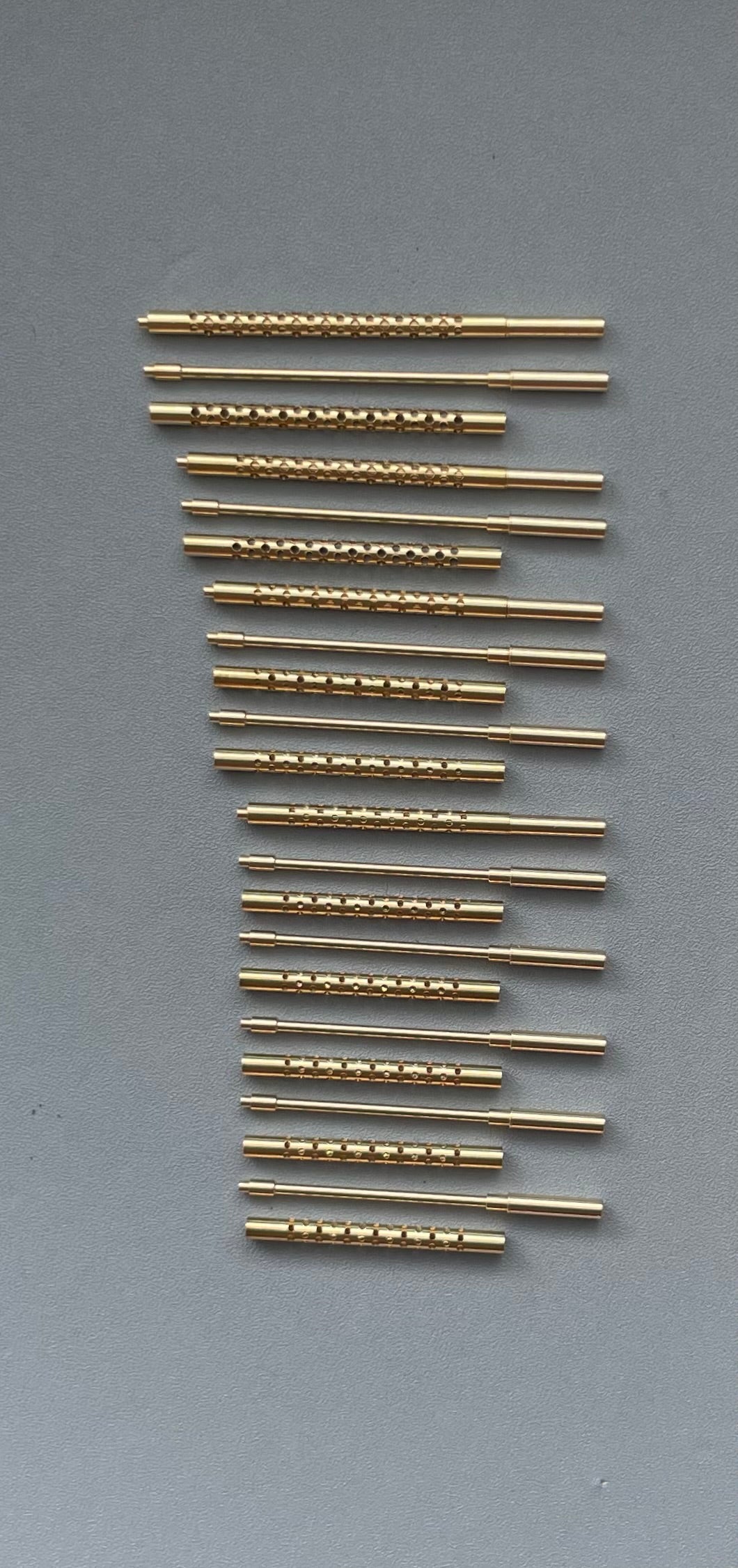 North-American B-25J Mitchell Browning cal. 50 barrels set – 26 brass parts, modification 'B' (designed to be used with Hong Kong Models kits)