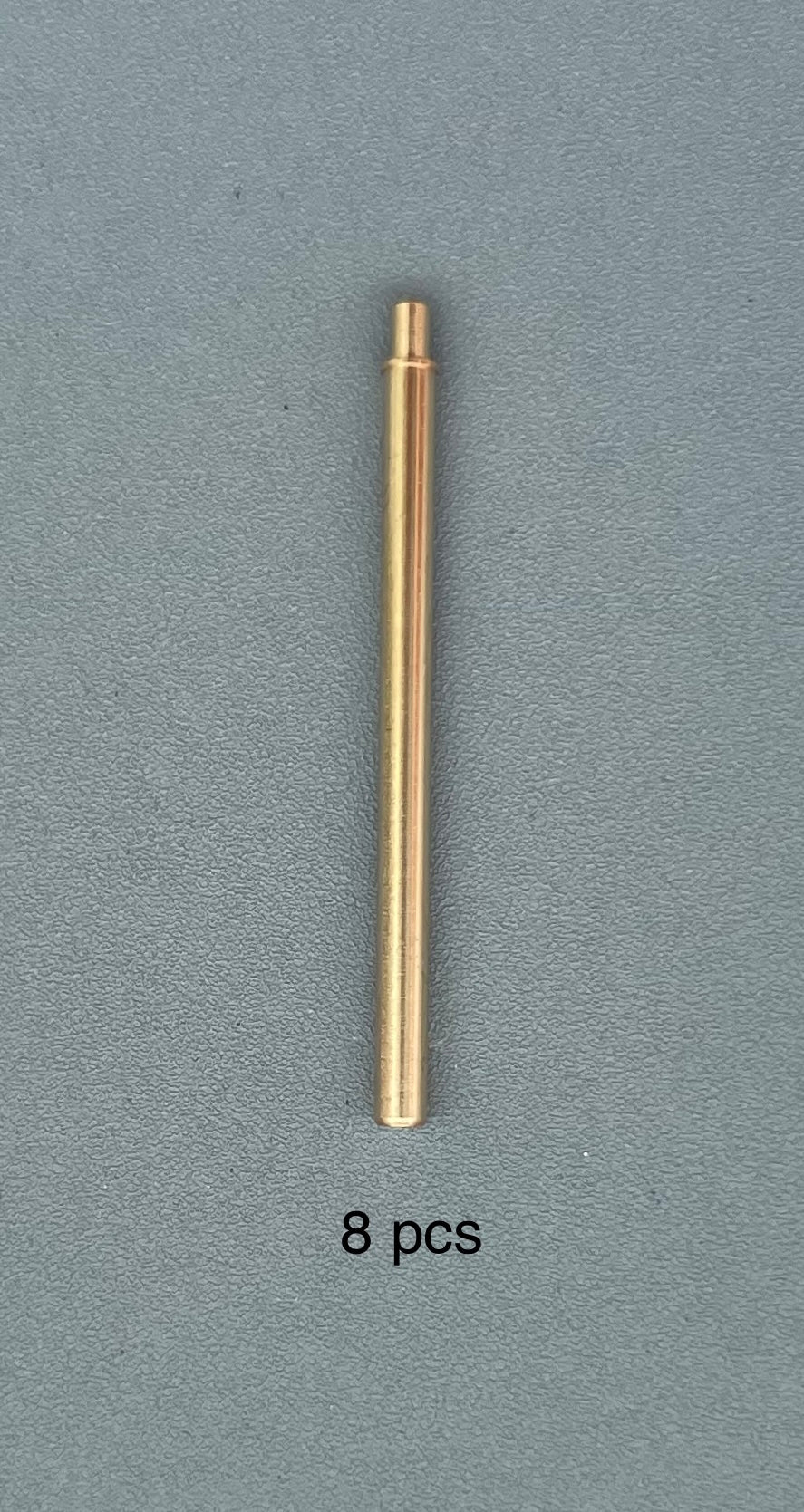 Republic P-47D Thunderbolt gun barrels 'A' smooth type – 8 brass parts (designed to be used with Trumpeter kits)