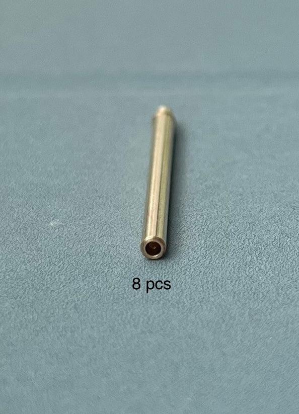 Republic P-47D Thunderbolt gun barrels 'A' smooth type – 8 brass parts (designed to be used with Trumpeter kits)