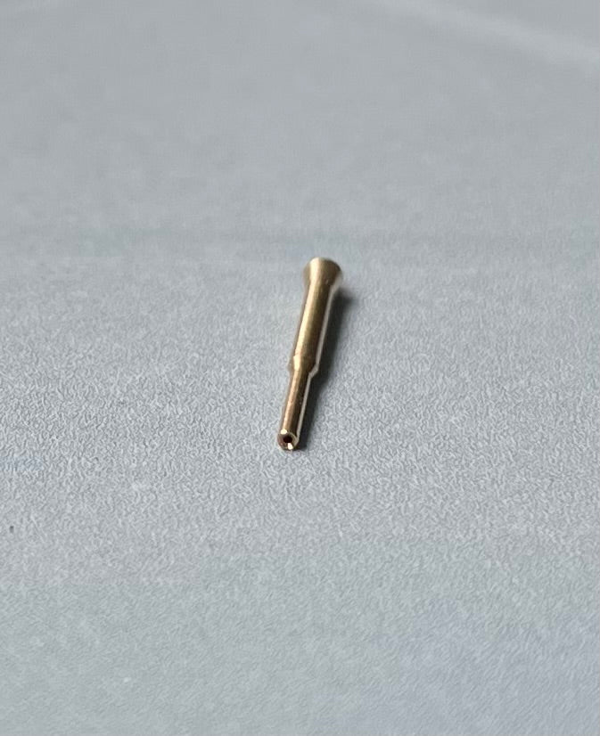 Northrop F-5E Tiger (F-20) Pitot tube – 1 brass part (designed to be used with Hasegawa kits)