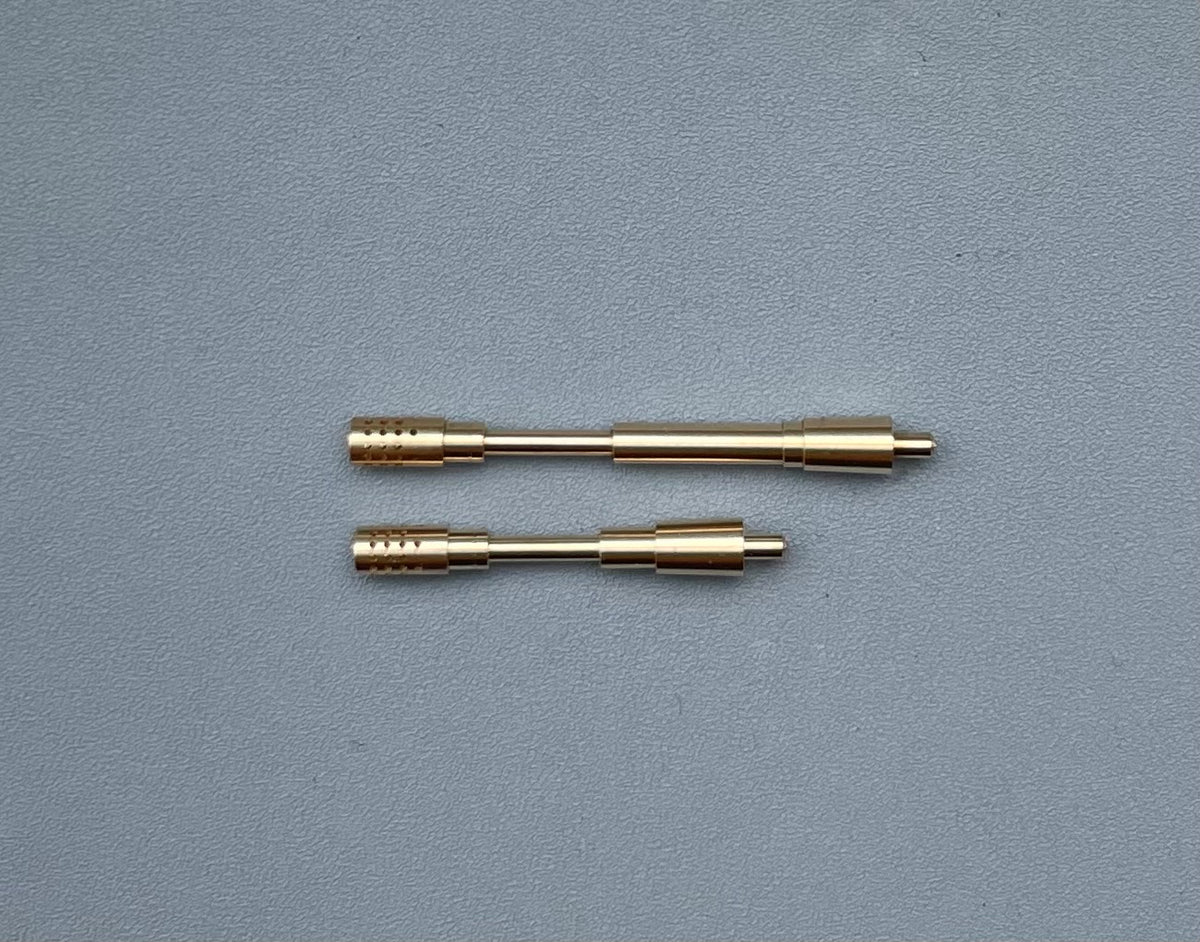 Douglas A-4E Skyhawk, gun barrels – 2 brass parts (designed to be used with Trumpeter kits)