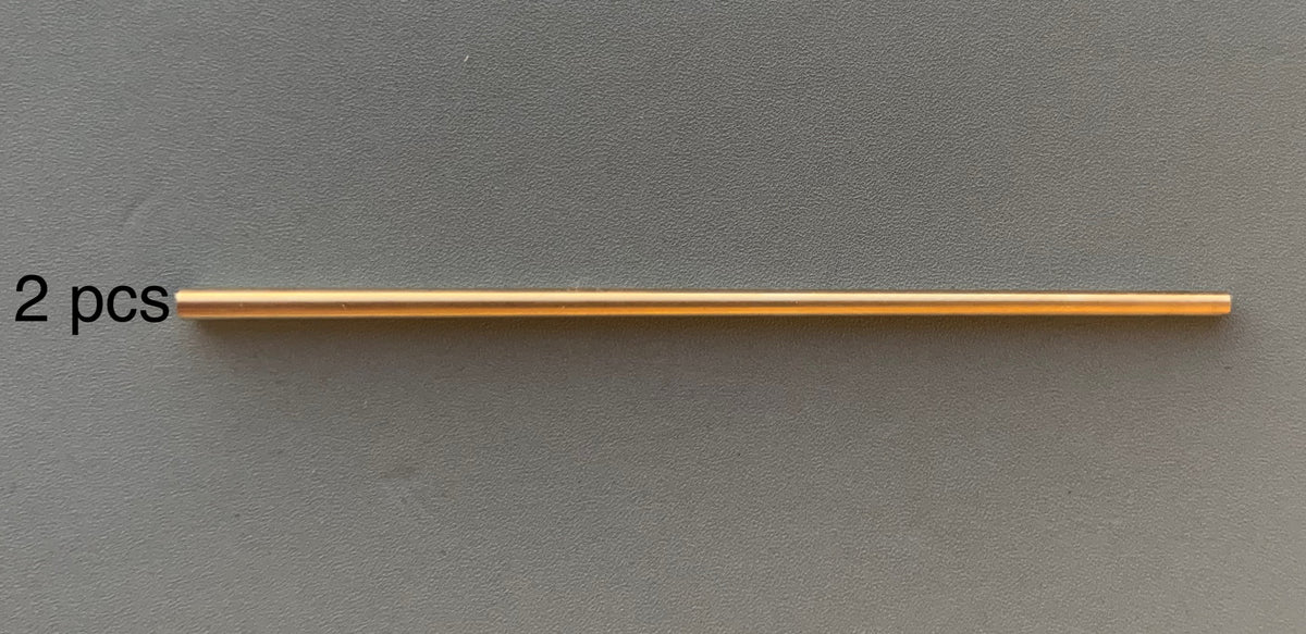 Ilyushin IL-2 Sturmovik gun barrels – 1 brass part (designed to be used with Hobby Boss kits)