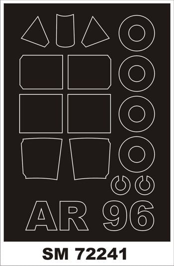 Arado Ar-96 / Avia C-2 outside (designed to be used with Special Hobby kits)