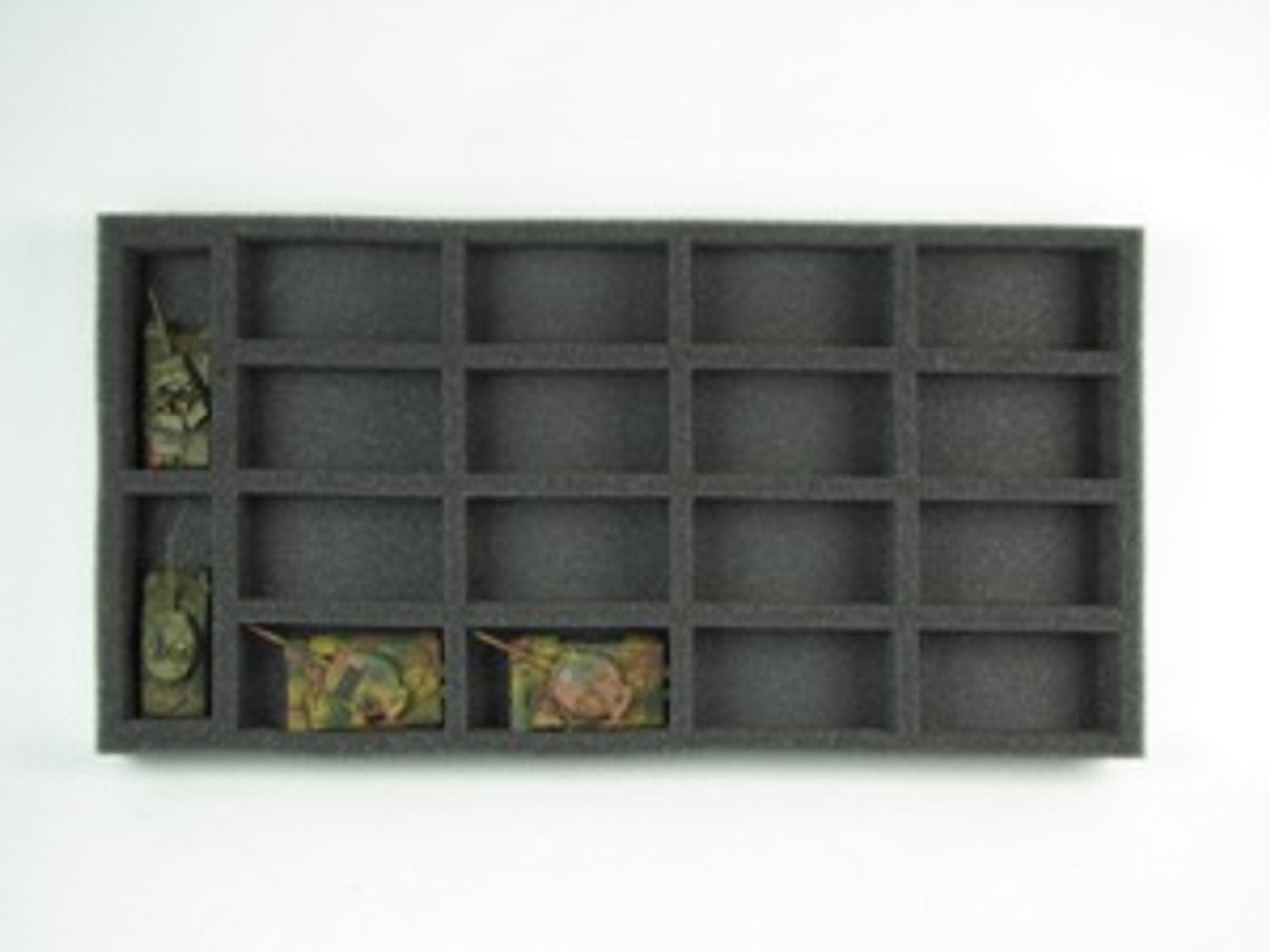 Battle Foam (Gen) Flames of War Medium and Large Tank Foam Tray (1.5") BF-BFM-MLT