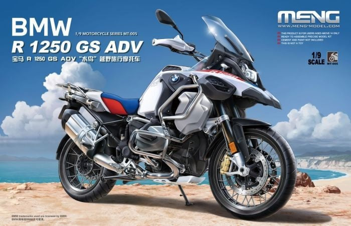 Meng Model 1/9 BMW R 1250 GS ADV MT-005
