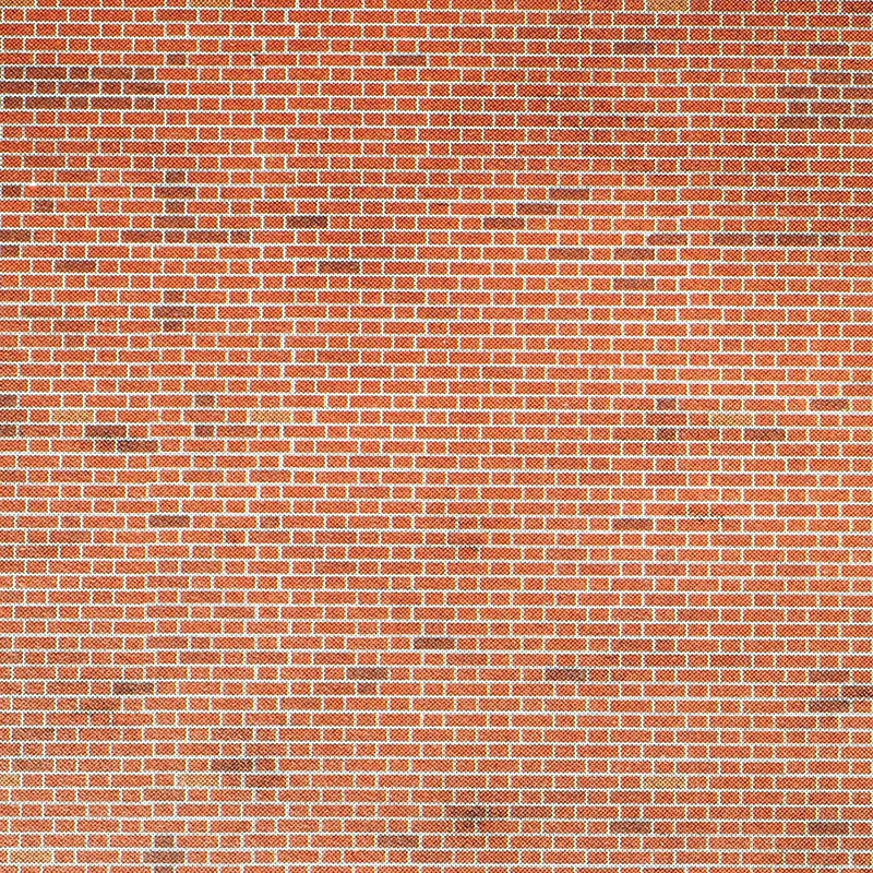 Metcalfe 00/H0 Red Brick Sheets M0054