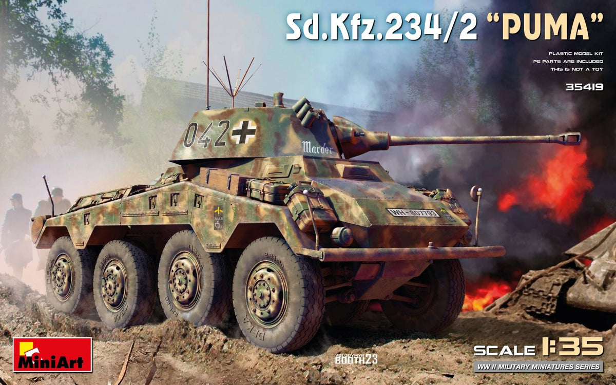 Miniart 1/35 Sd.Kfz.234/2 Puma 35419