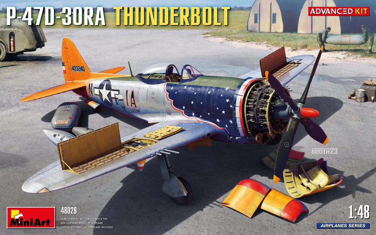 Miniart 1/48 P-47D-30Ra Thunderbolt, Advanced Kit 48029