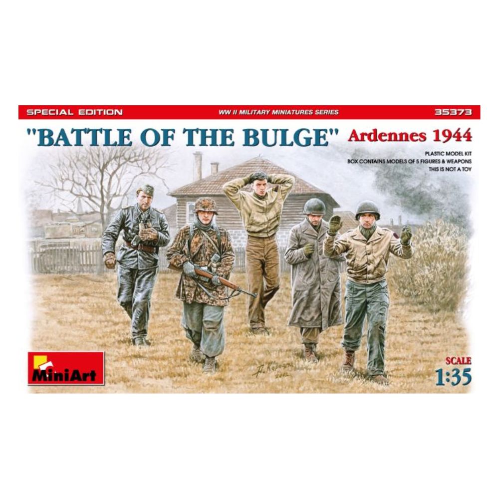 Miniart 1/35 Battle of the Bulge, Ardennes 1944 Spec Ed MIN35373