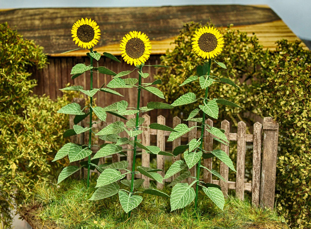 Model Scene 1:35 Sunflowers Low Vegetation VG3-024