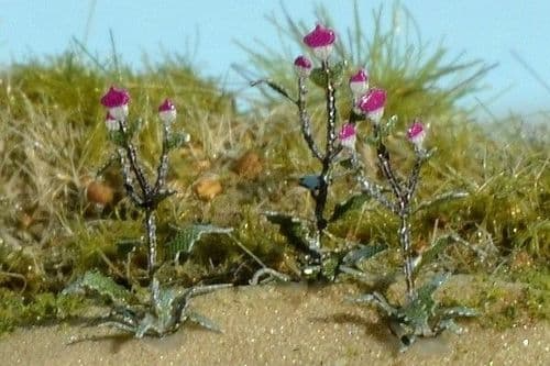 Model Scene 1:72 Thistle Low Vegetation Vg7-221