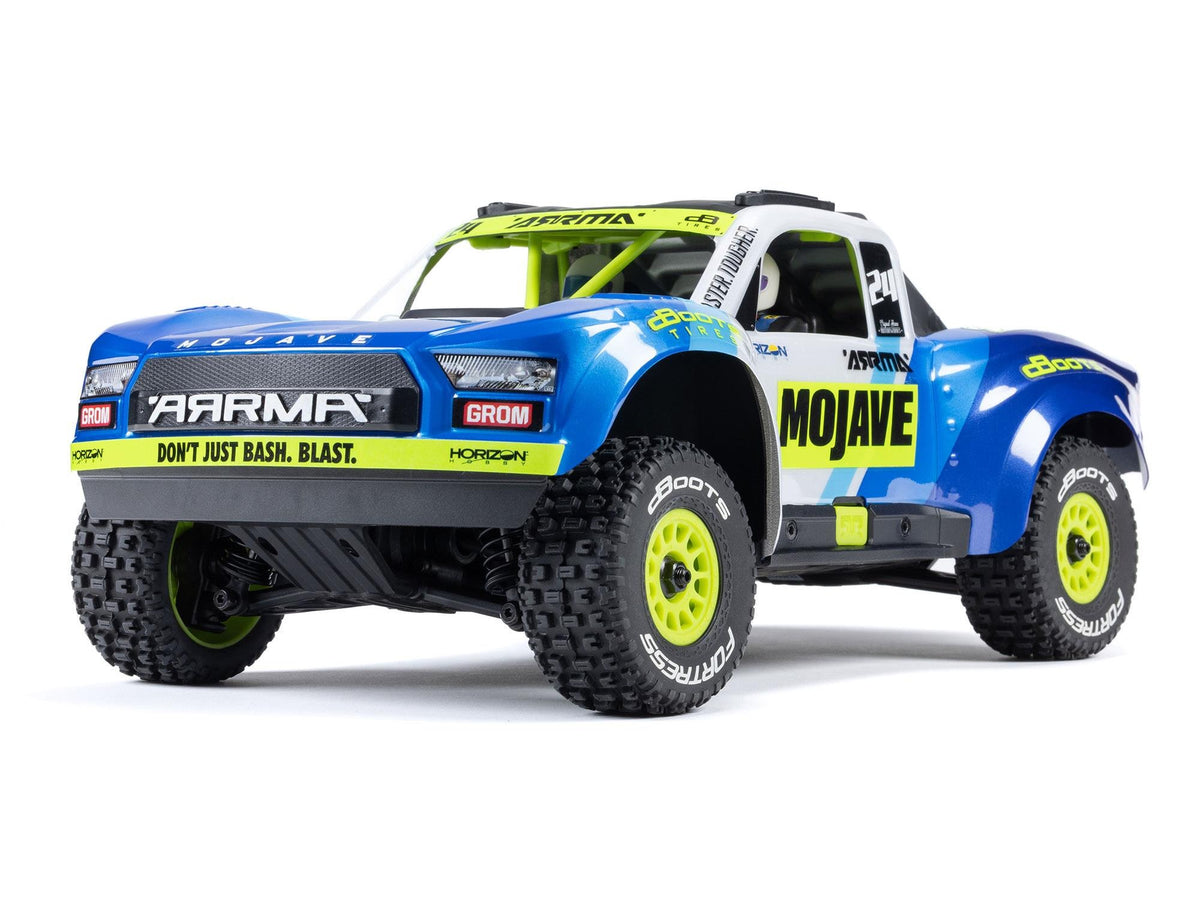 Arrma Mojave Grom Mega 380 1/18 Brushed 4x4 RTR - Blue