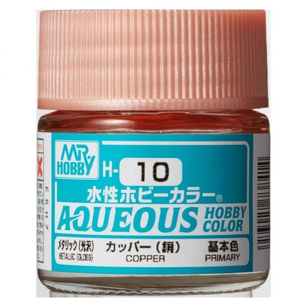 Mr Hobby Aqueous Hobby Color 10ml H-010 Copper