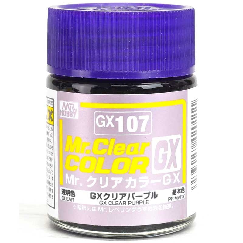 Mr Hobby Mr Clear Color GX 18ml GX-107 Clear Purple