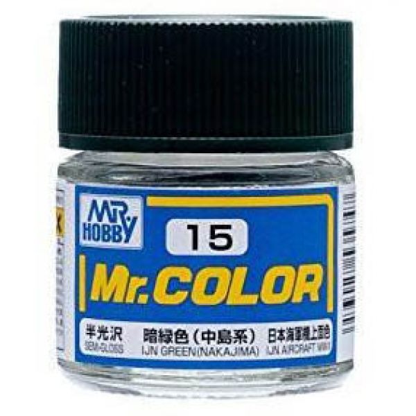 Mr Hobby Mr Color 10ml C-015 IJN Green (Nakajima)